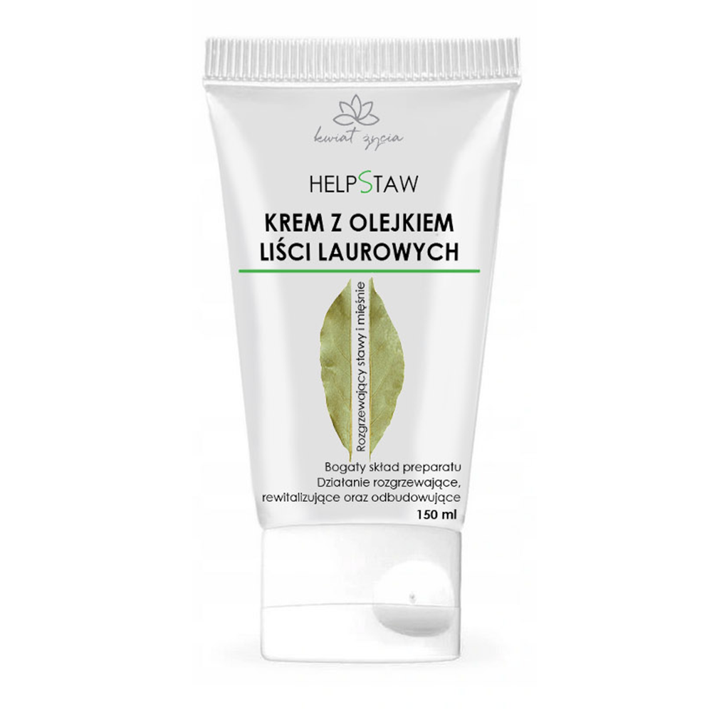 Kwiat Życia Kwiat Życia HelpStaw, krem z olejkiem z liści laurowych, 150 ml — Inhaltsstoffe und Bewertung