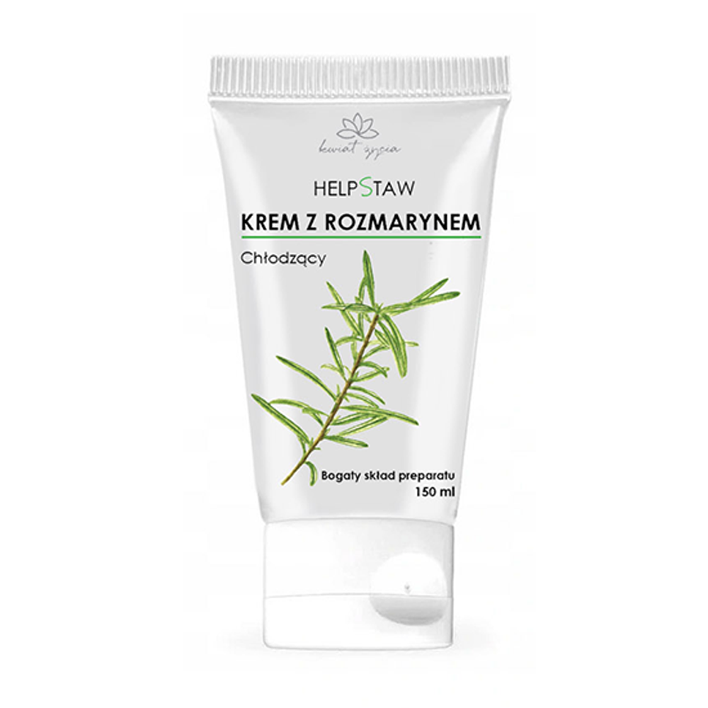 Kwiat Życia Kwiat Życia HelpStaw, krem z rozmarynem, 150 ml — Składniki i ocena