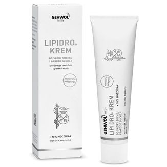 Gehwol Med Lipidro, krem nawilżający do stóp, 125 ml - zdjęcie produktu