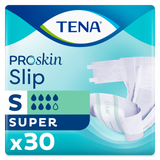 Tena Slip ProSkin, pieluchomajtki, rozmiar S, Super, 30 sztuk - miniaturka zdjęcia produktu