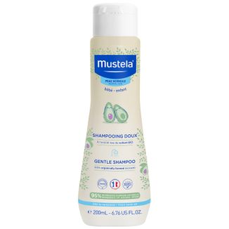 Mustela Bebe Enfant, delikatny szampon dla dzieci, od 1 dnia życia, 200 ml - zdjęcie produktu