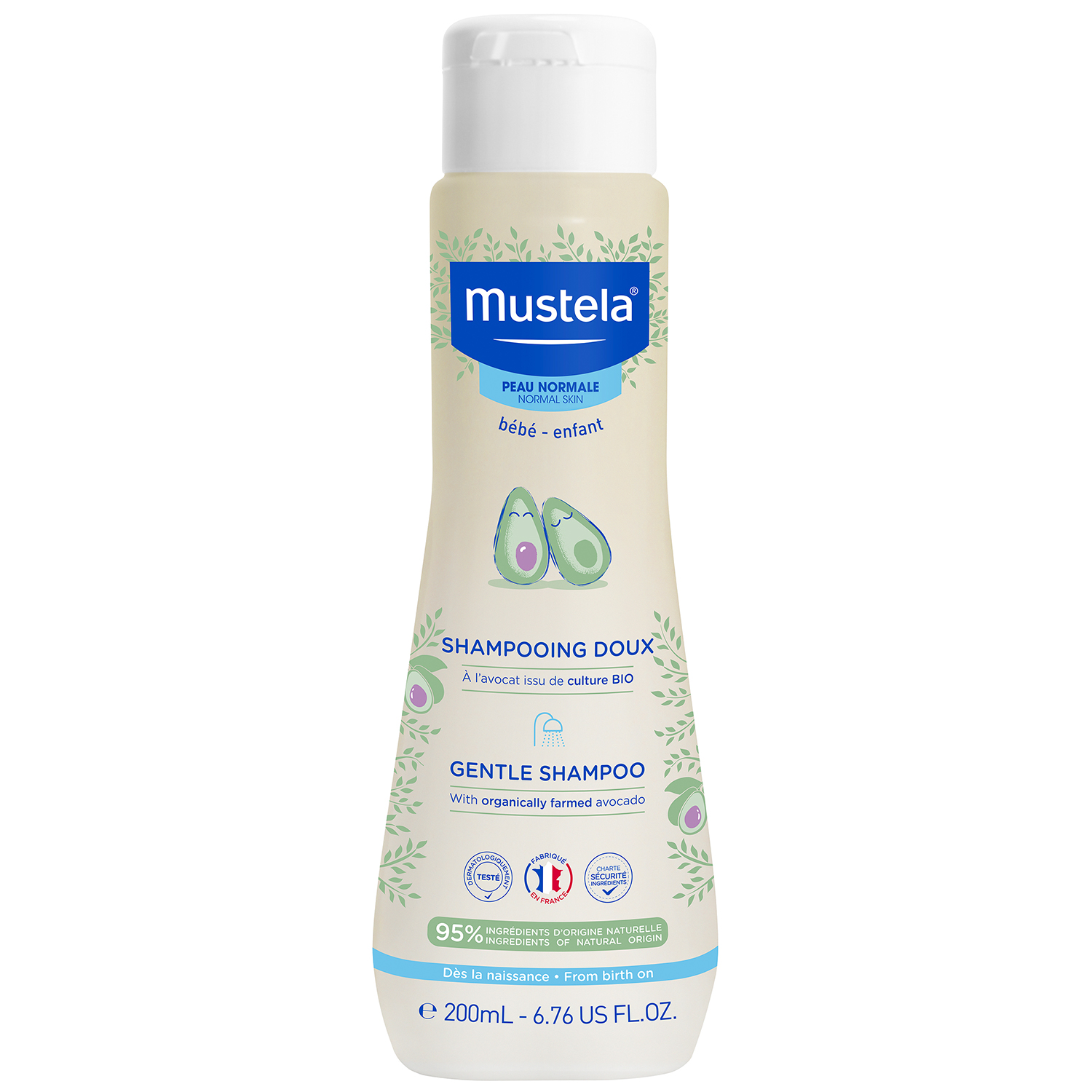 Mustela Mustela Bebe Enfant, sanft Shampoo für Kinder, ab dem 1. Lebenstag, 200 ml — Inhaltsstoffe und Bewertung