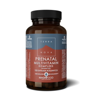 Terranova Prenatal Multivitamin Kompleks, 100 kapsułek roślinnych - zdjęcie produktu