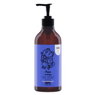 Yope Aqua Energia, naturalne mydło do rąk, drzewo kamforowe i biały tymianek, 500 ml - zdjęcie produktu