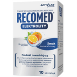 Activlab Pharma RecoMed Elektrolity, smak pomarańczowy, 14 g x 10 saszetek - miniaturka zdjęcia produktu
