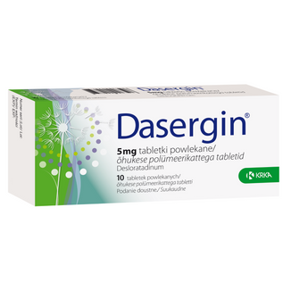 Dasergin 5 mg, 10 tabletek powlekanych - zdjęcie produktu