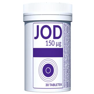 Jod 150 µg, 30 tabletek KRÓTKA DATA - zdjęcie produktu