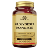 Solgar Włosy, Skóra, Paznokcie, 120 tabletek Solgar Włosy, Skóra, Paznokcie, 120 tabletek - miniaturka zdjęcia produktu