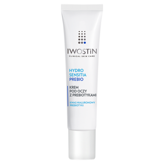 Iwostin Hydro Sensitia Prebio, krem pod oczy z prebiotykami, skóra wrażliwa, 15 ml - zdjęcie produktu