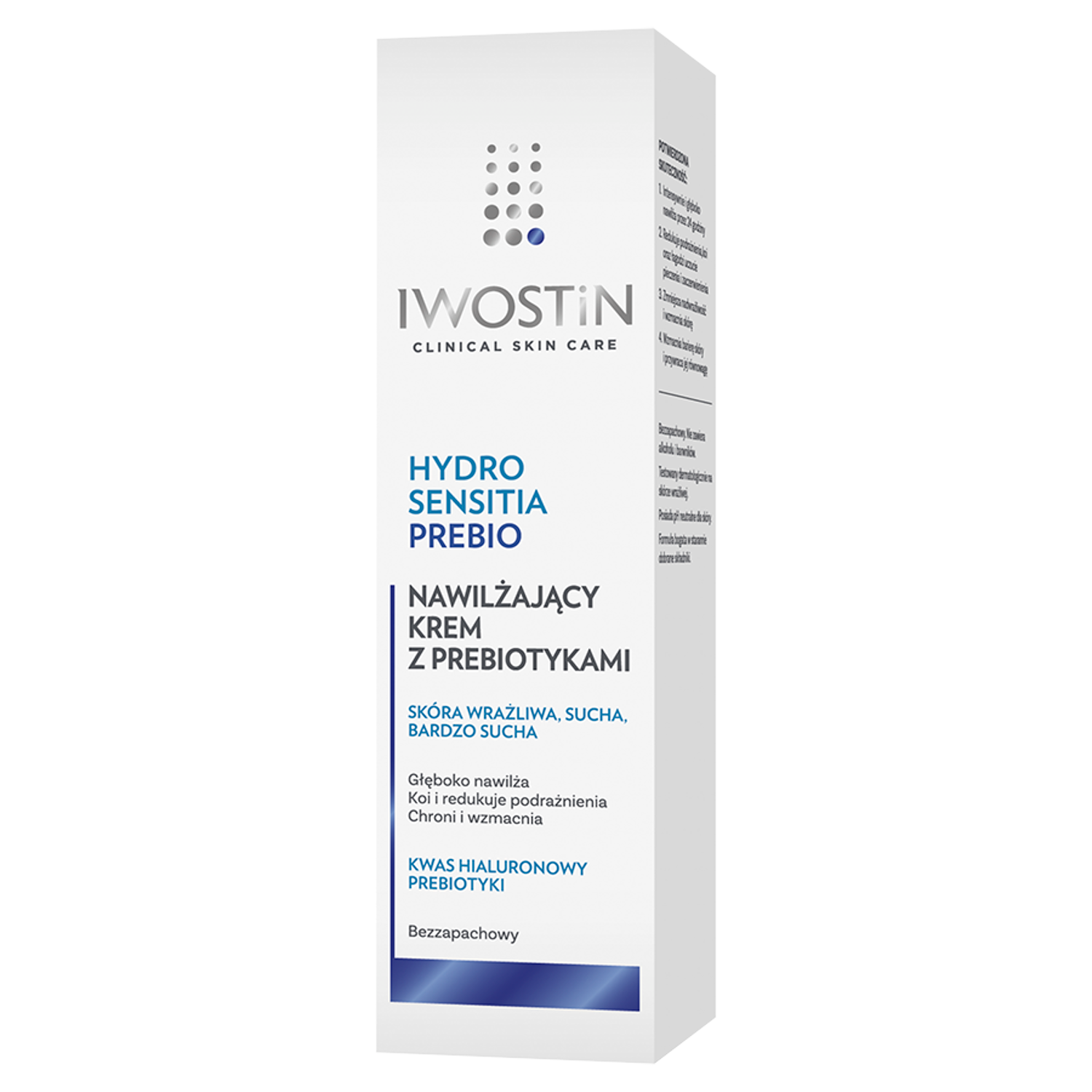 Iwostin Iwostin Hydro Sensitia Prebio, Feuchtigkeitscreme z mit Präbiotika, empfindliche Haut, trocken und sehr trocken, 50 ml — Inhaltsstoffe und Bewertung