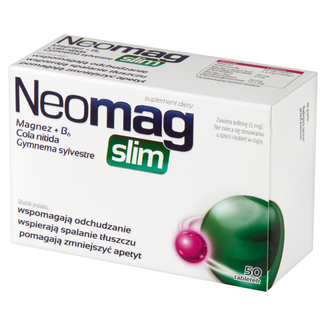 NeoMag Slim, 50 tabletek KRÓTKA DATA - zdjęcie produktu