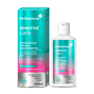 Nivelazione, Sensitive Care, ultradelikatny szampon specjalistyczny, do pielęgnacji włosów i skóry z łuszczycą i AZS, 100 ml - zdjęcie produktu