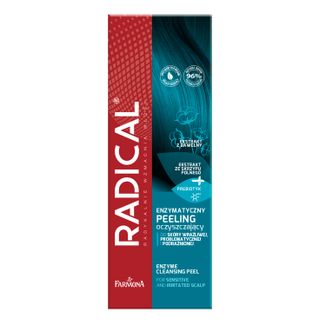 Radical, enzymatyczny peeling oczyszczający do skóry wrażliwej, problematycznej i podrażnionej, 75 ml USZKODZONE OPAKOWANIE - zdjęcie produktu