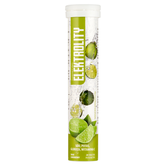Activlab Pharma Elektrolity, smak limonkowy, 20 tabletek musujących - zdjęcie produktu