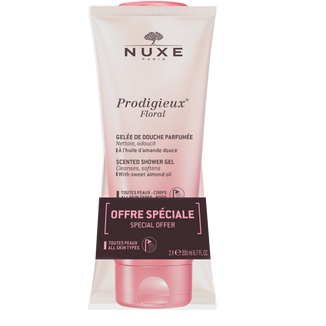 Nuxe Prodigieuse Florale, żel pod prysznic, dwupak, 2 x 200 ml - zdjęcie produktu