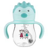Akuku, bidon ze słomką z odważnikiem, miętowy, A0033, od 9 miesiąca, 250 ml - miniaturka zdjęcia produktu