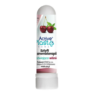 ActivePlast Aroma, sztyft do aromaterapii, orzeźwiająca wiśnia, 1 sztuka - zdjęcie produktu
