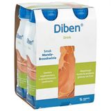 Diben Drink, preparat odżywczy, smak morelowo-brzoskwiniowy, 4 x 200 ml - miniaturka zdjęcia produktu