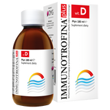 Immunotrofina Plus witamina D, 180 ml - miniaturka zdjęcia produktu