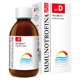 Immunotrofina Plus witamina D, 180 ml - zdjęcie produktu