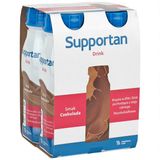 Supportan Drink, preparat odżywczy, smak czekoladowy, 4 x 200 ml - miniaturka zdjęcia produktu