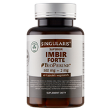 Singularis Superior Imbir Forte, 60 kapsułek wegańskich - miniaturka zdjęcia produktu