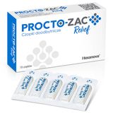 Procto-Zac Relief, czopki doodbytnicze, 10 sztuk - miniaturka zdjęcia produktu
