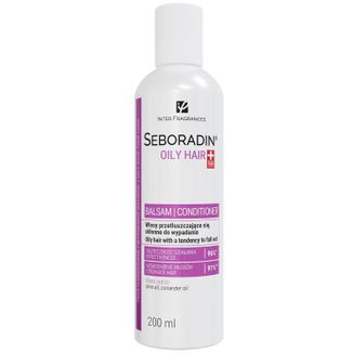 Seboradin Oily Hair, balsam do włosów przetłuszczających się i skłonnych do wypadania, 200 ml - zdjęcie produktu