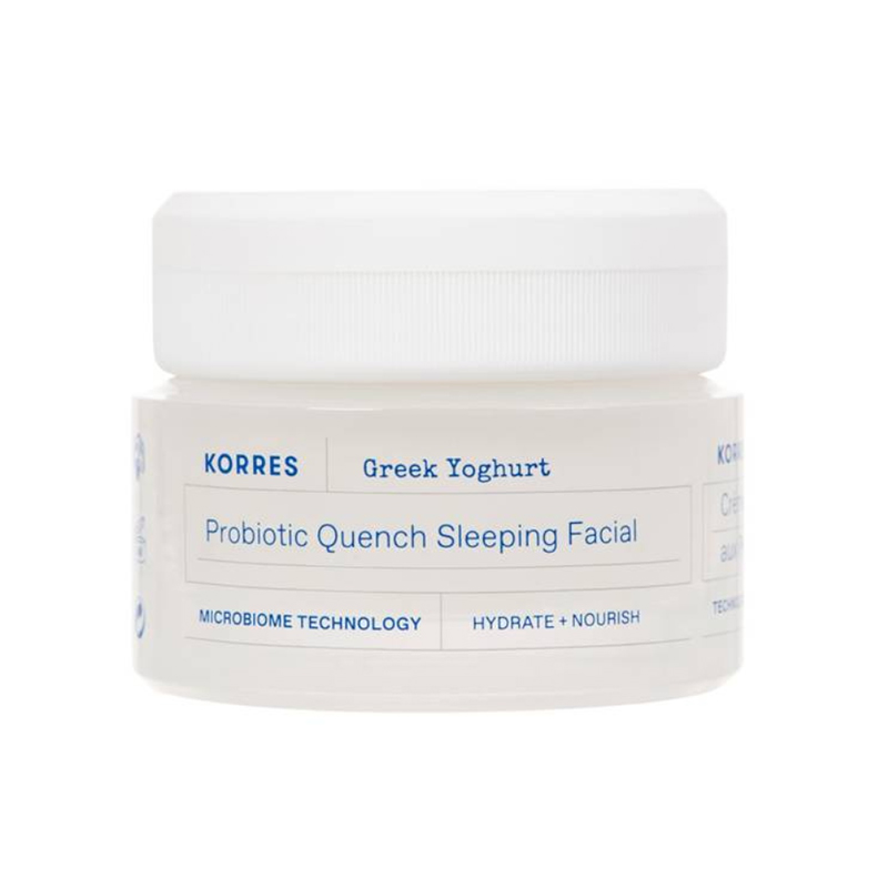 Nieznana Korres Greek Yoghurt, krem na noc z probiotykami, 40 ml