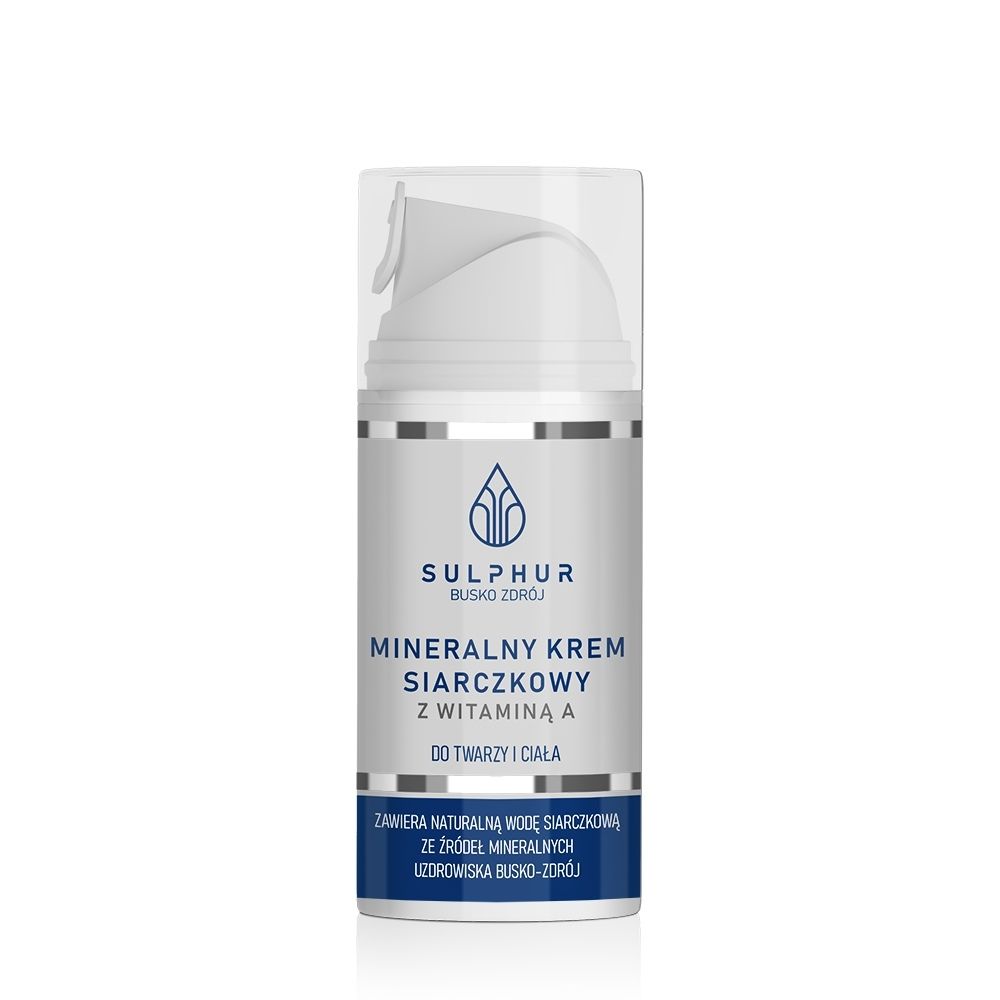 Nieznana Sulphur, mineralny krem siarczkowy do twarzy i ciała, 100 ml