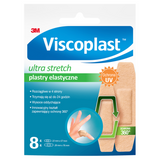 Viscoplast Ultra Stretch, plastry elastyczne, 2 rozmiary, 8 sztuk - miniaturka zdjęcia produktu
