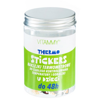 Vitammy Thermo Stickers, naklejki termometrowe, 100 sztuk - zdjęcie produktu