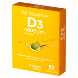 Witamina D3 4000 j.m., 60 kapsułek - miniaturka zdjęcia produktu