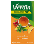 Verdin Fix z cytrusami, 20 saszetek USZKODZONE OPAKOWANIE - miniaturka zdjęcia produktu