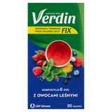 Verdin Fix z owocami leśnymi, 20 saszetek - miniaturka zdjęcia produktu