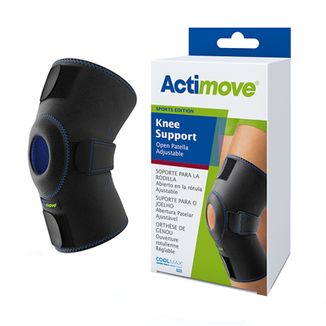 Actimove Sports Edition, orteza stawu kolanowego, czarna, regulowana - zdjęcie produktu