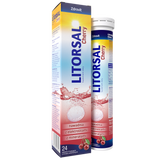 Zdrovit Litorsal Cherry, smak wiśniowy, 24 tabletki musujące USZKODZONE OPAKOWANIE - miniaturka zdjęcia produktu