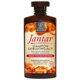Farmona Jantar, szampon odbudowujący, włosy wysokoporowate, z wyciągiem z bursztynu i olejkiem arganowym, 330 ml - miniaturka zdjęcia produktu
