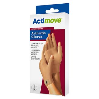 Actimove Arthritis Care Gloves, rękawiczki dla osób z zapaleniem stawów, beżowe, rozmiar L, 1 para USZKODZONE OPAKOWANIE - zdjęcie produktu
