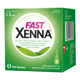 Xenna Fast, 10 g x 6 mikrowlewek - zdjęcie produktu