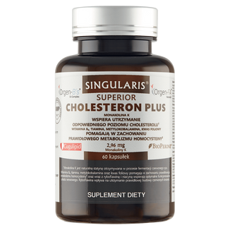 Singularis Superior Cholesteron Plus, 60 kapsułek - zdjęcie produktu