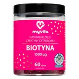 MyVita Biotyna, żelki, 60 sztuk - miniaturka zdjęcia produktu