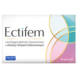 Ectifem, globulki dopochwowe, 10 sztuk Ectifem, globulki dopochwowe, 10 sztuk - miniaturka zdjęcia produktu