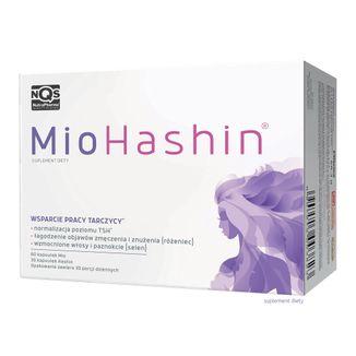 MioHashin, Mio, 60 kapsułek + Hashin, 30 kapsułek - zdjęcie produktu