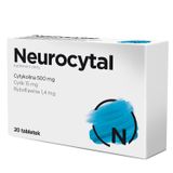 Neurocytal, 20 tabletek - miniaturka zdjęcia produktu