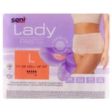Seni Lady Pants, majtki chłonne dla kobiet, Large, 100-135 cm, 10 sztuk - miniaturka zdjęcia produktu