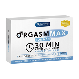 Medica-Group Orgasm Max for Men, 2 kapsułki - zdjęcie produktu