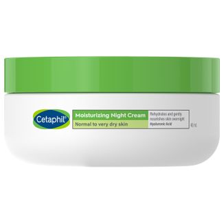 Cetaphil, krem nawilżający do twarzy z kwasem hialuronowym, na noc, 48 ml - zdjęcie produktu