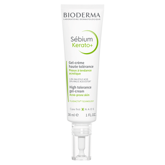 Bioderma Sebium Kerato+, żel-krem przeciw niedoskonałościom do cery trądzikowej, 30 ml - zdjęcie produktu