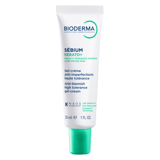 Bioderma Sebium Kerato+, żel-krem przeciw niedoskonałościom do cery trądzikowej, 30 ml - zdjęcie produktu